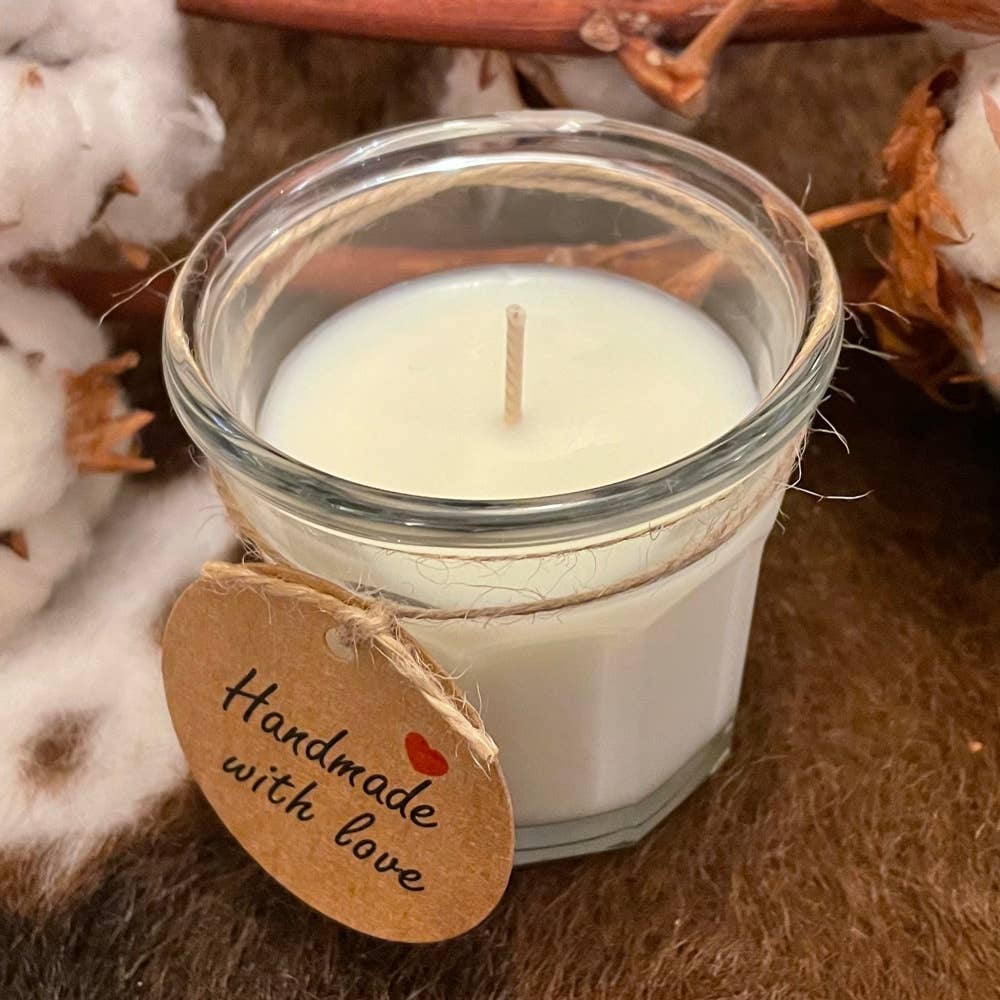 HOTSTAR by RV GLOBAL SRL - Wholesale Jar/Filled Candle - HotStar SAMARA PURE NATURAL SOY WAX NEUTRAL CANDLE