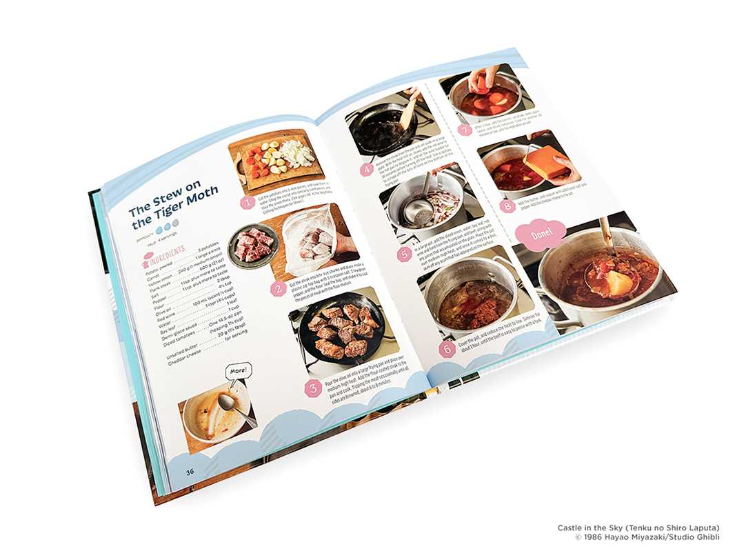 Simon & Schuster - Wholesale Cookbooks & Food - Castle in the Sky: The Official Cookbook by Studio Ghibli3