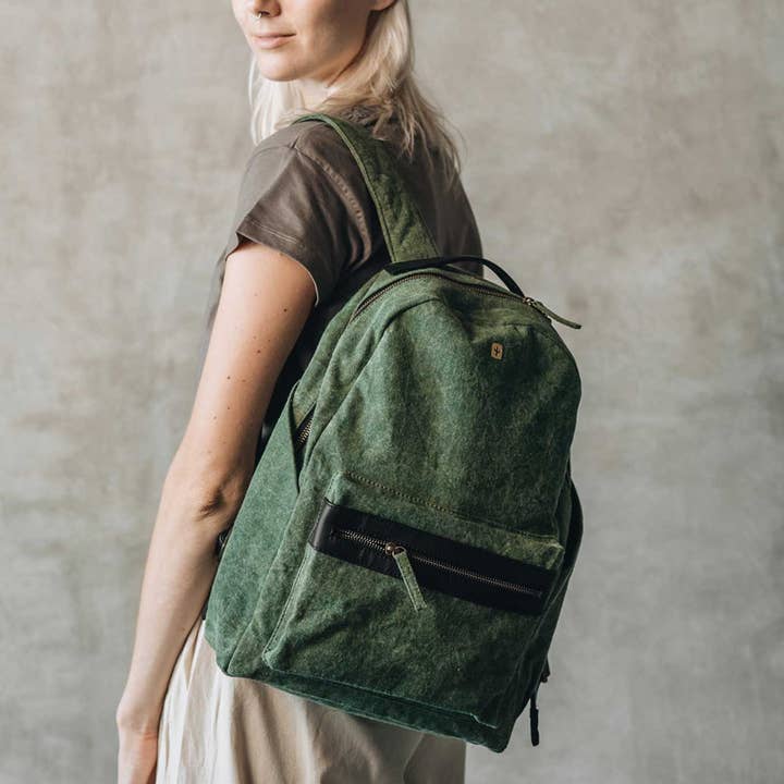 Vegan Leather Co – Großhandel Rucksack – Damen – Rebel | Forrest Kaktus Leder