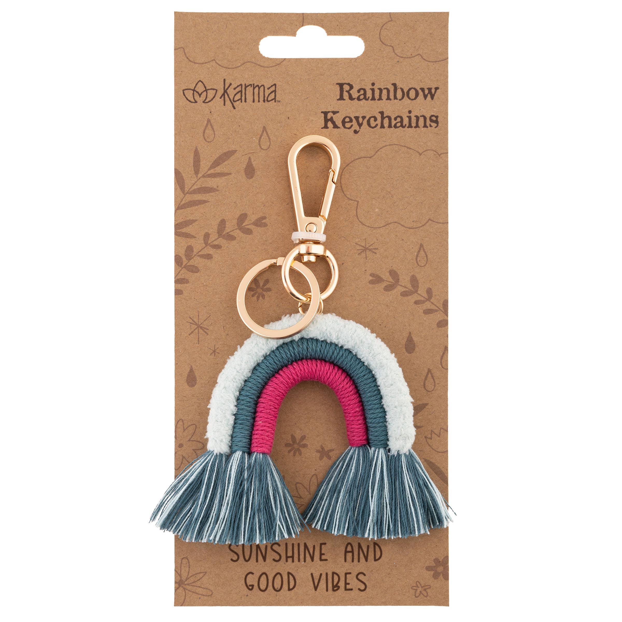 Karma - Wholesale Keychain - Women's - Rainbow Keychain2