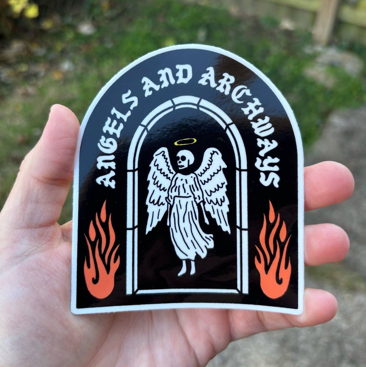 Pretty Bad Co - Wholesale Sticker - Angels and archways sticker0