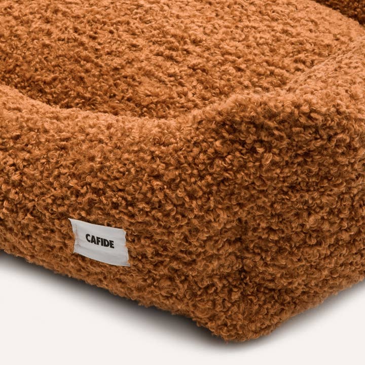 CAFIDE - Wholesale Pet Bed - Cat/Dog - Mustard Snozy Fleece Bed Cover3