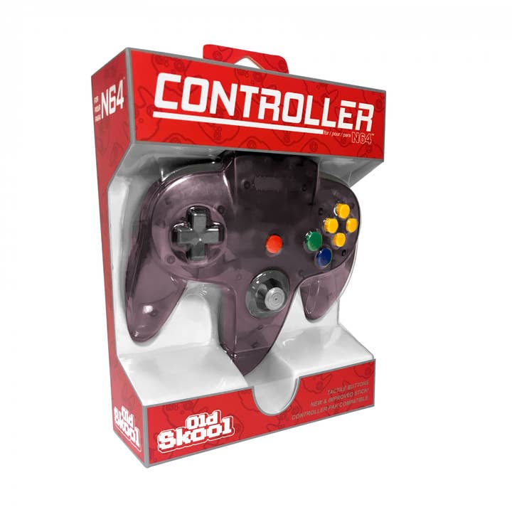 Nintendo 64 Controller Atomic Purple for wholesale by Old Skool