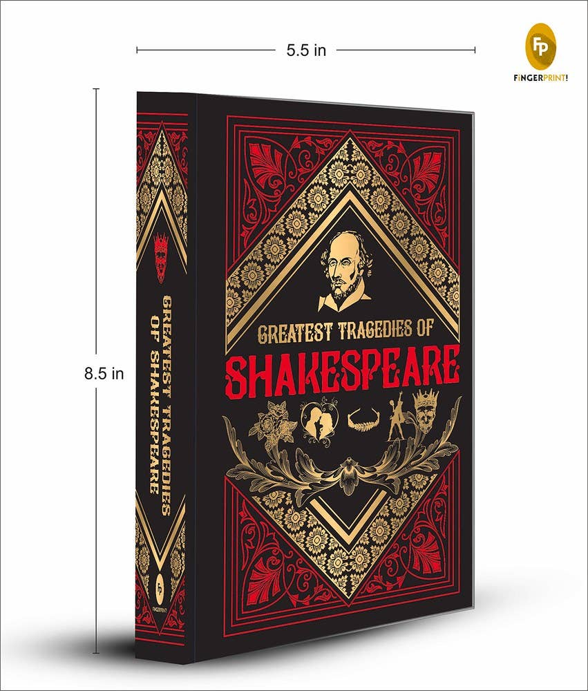 Independent Publishers Group - Wholesale Poetry & Drama - Greatest Tragedies of Shakespeare (Deluxe Hardbound Edition)4