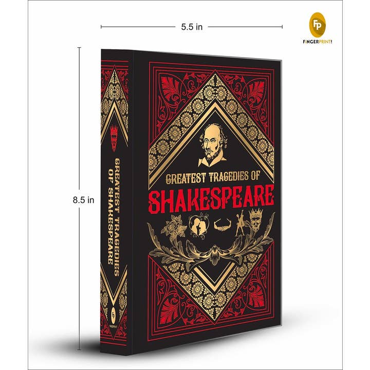 Independent Publishers Group - Wholesale Poetry & Drama - Greatest Tragedies of Shakespeare (Deluxe Hardbound Edition)4