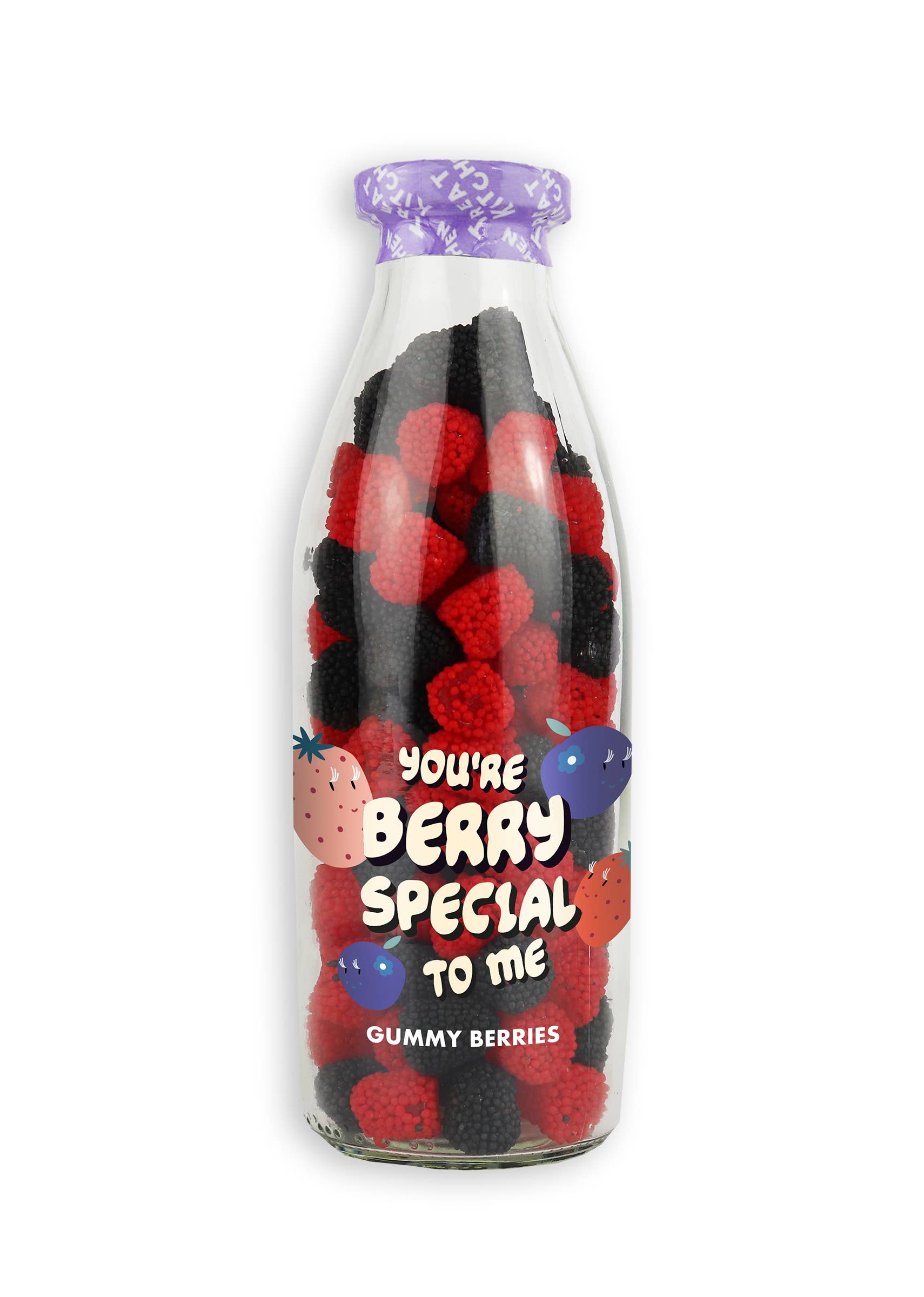 Treat Kitchen - Wholesale Gummy - "You're Berry Special" Gummy Berries Message Sweet Bottle4