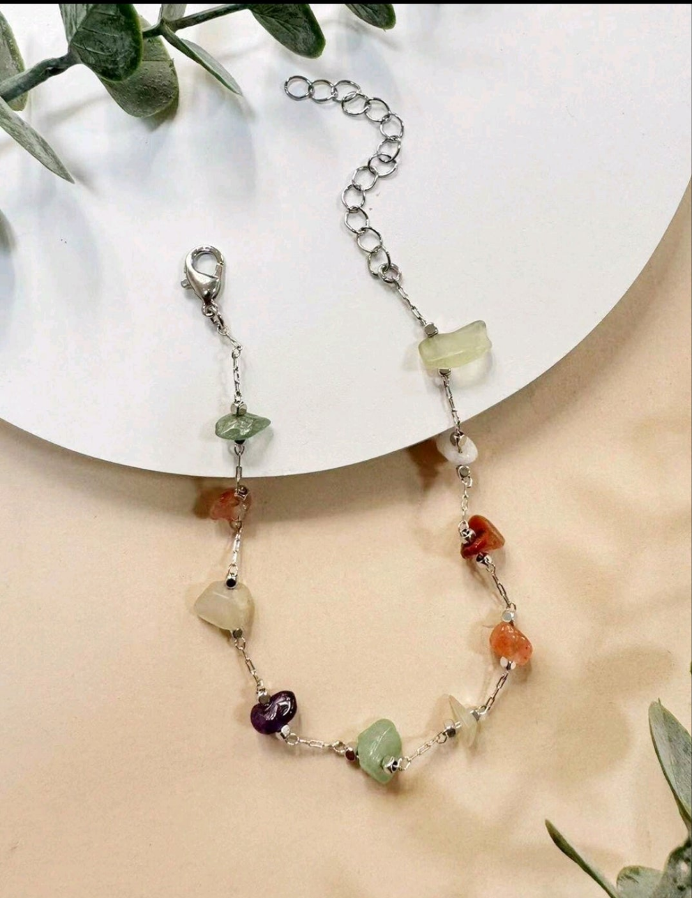 Magic Moon - Venta al por mayor Pulsera de cuentas - Pulsera de Minerales – Protección, Suerte y Confianza0