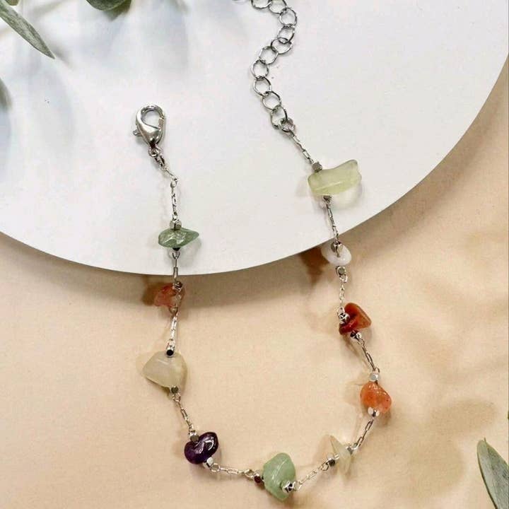 Magic Moon - Venta al por mayor Pulsera de cuentas - Pulsera de Minerales – Protección, Suerte y Confianza