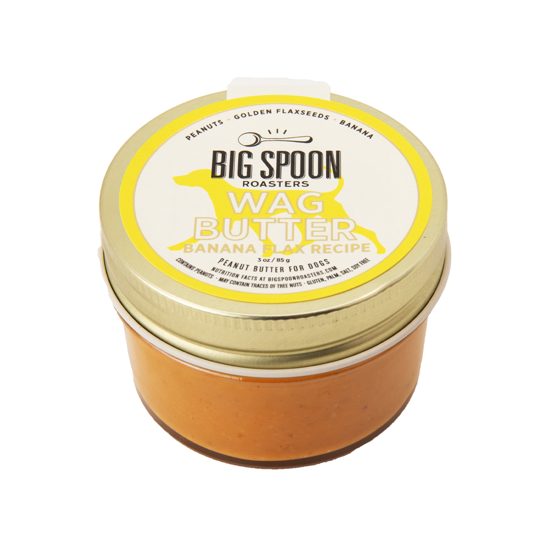 Big Spoon Roasters - Wholesale Pet Treats - Dog - Banana Flax Wag Butter0