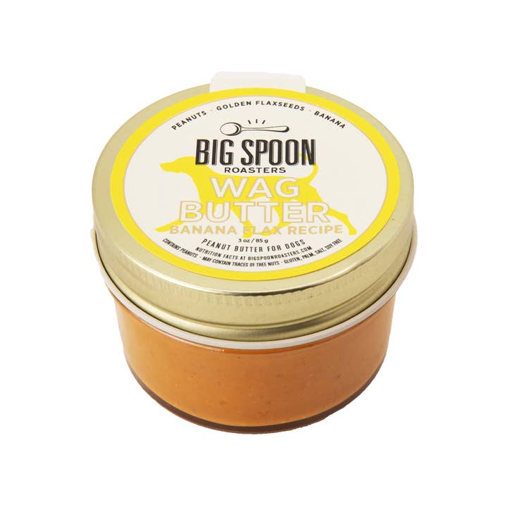 Big Spoon Roasters - Wholesale Pet treats – Dog - Banana Flax Wag Butter