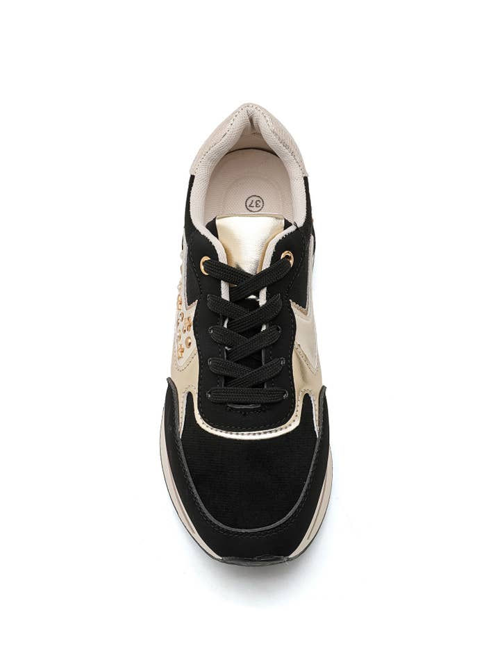 ISABAC - Wholesale Lifestyle Sneakers - Women's - Sneakers - 1910 Nero2