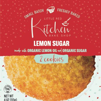 Little Red Kitchen Bake Shop - Wholesale Cookie - Lemon Sugar Cookies1