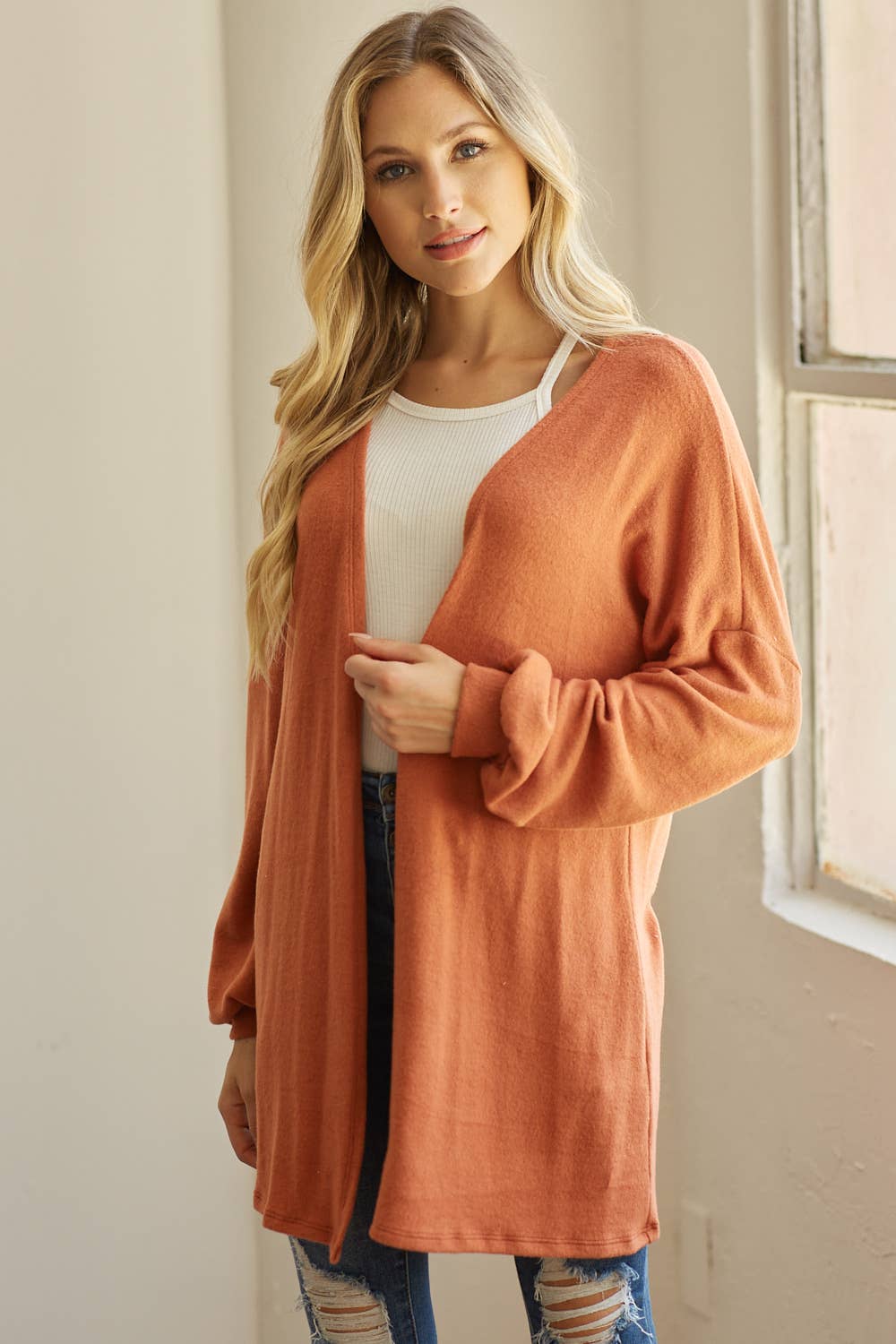 Moonshot Clothing – Großhandel Strickjacke – Damen – MST1935-A La Mode Kaschmir-Strickjacke15