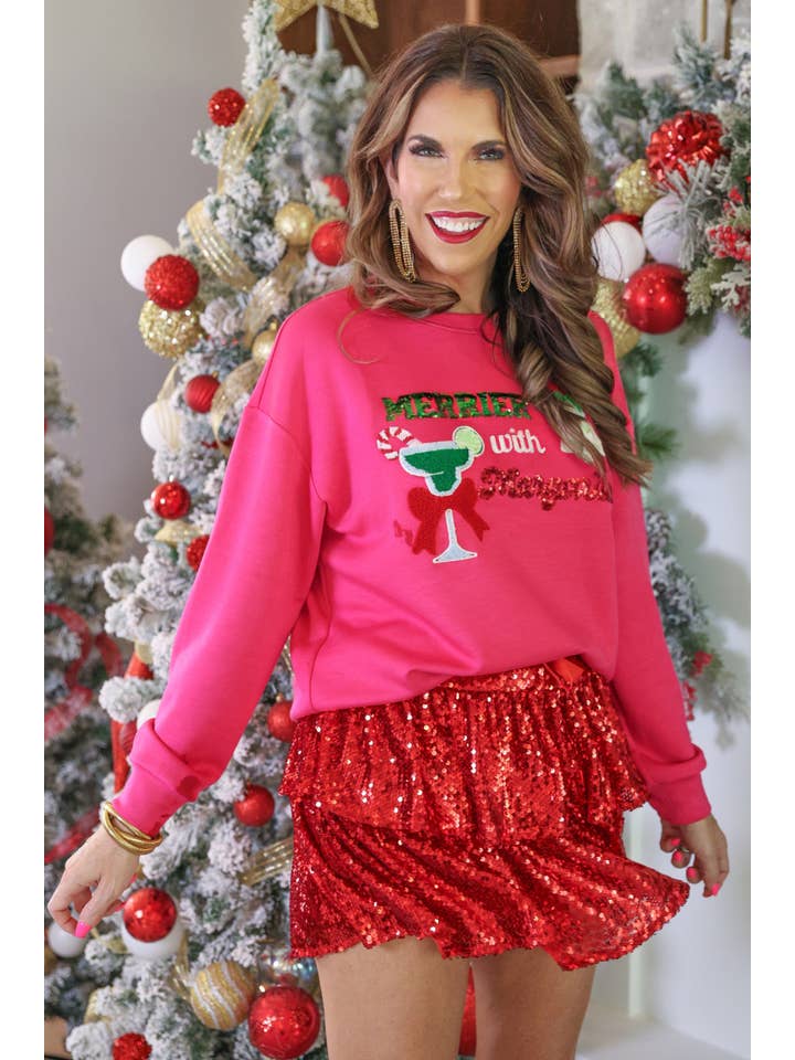 Jess Lea - Wholesale Sweatshirt - Women's - Merrier with Margaritas Pullover