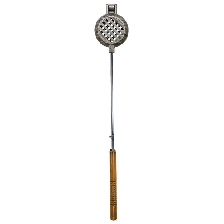 Rome Outdoor Cookware - Wholesale Outdoor Grill Tools - Single Hamburger Griller - Cast Iron Original By Rome #1505
