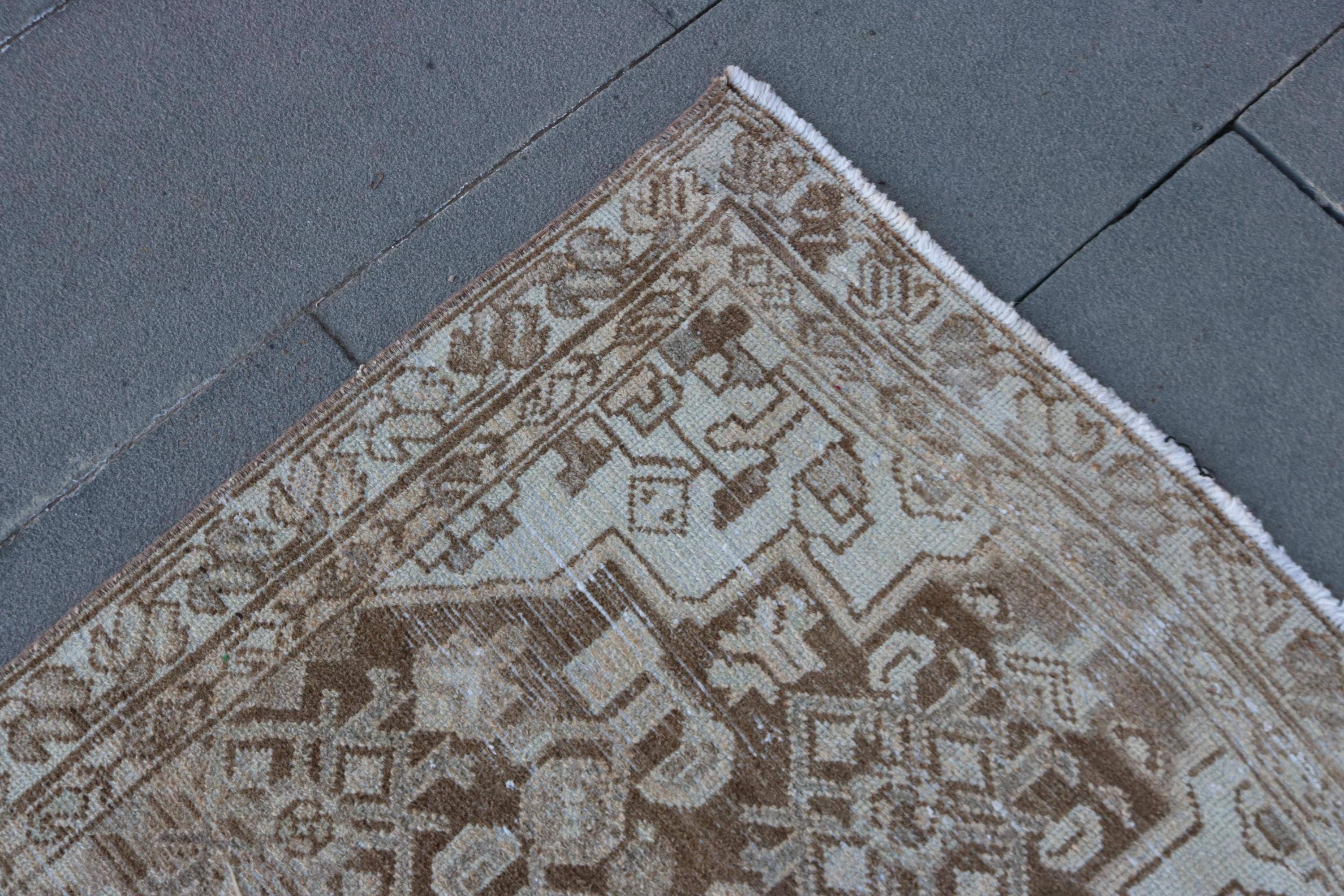 The Loom Wholesale - Vendita all'ingrosso Tappeto per corridoio - Tappeto Runner Vintage Turco Herki in Lana con Nappe7