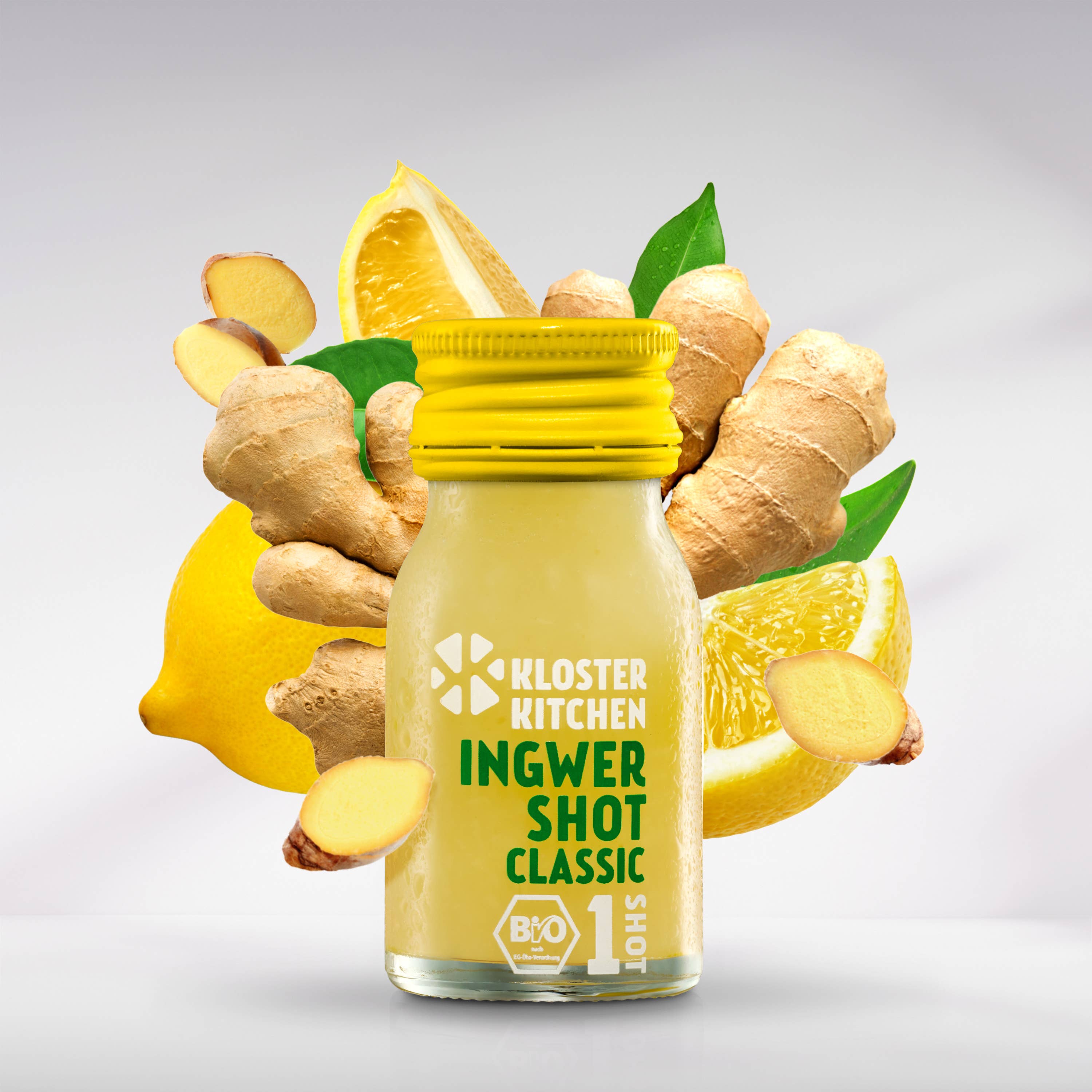 Curameo AG - Wholesale Wellness Juice/Tonic - Organic Ginger Shot Classic 1SHOT 30 ml