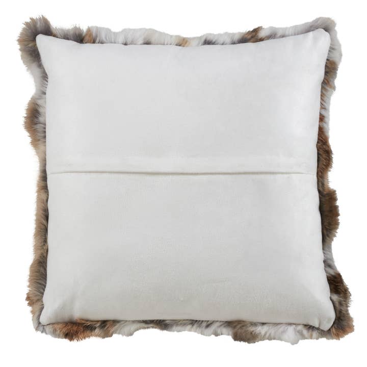 Saro Lifestyle - Wholesale Throw/Decorative Pillow - Rabbit Fur Pillow - Poly Filled10