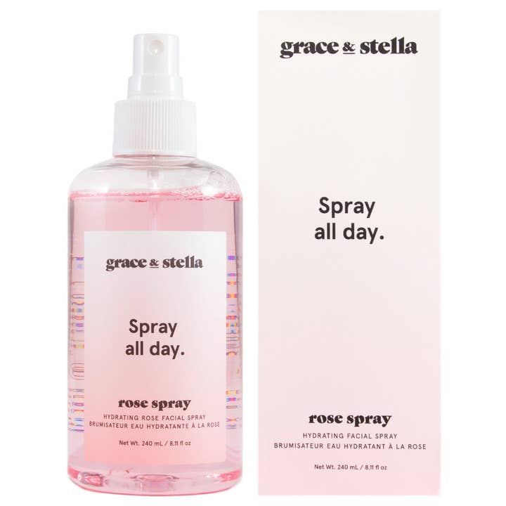 Grace & Stella Co - Wholesale Face & Body Mist/Water - Rose Toner Spray (240 ml)