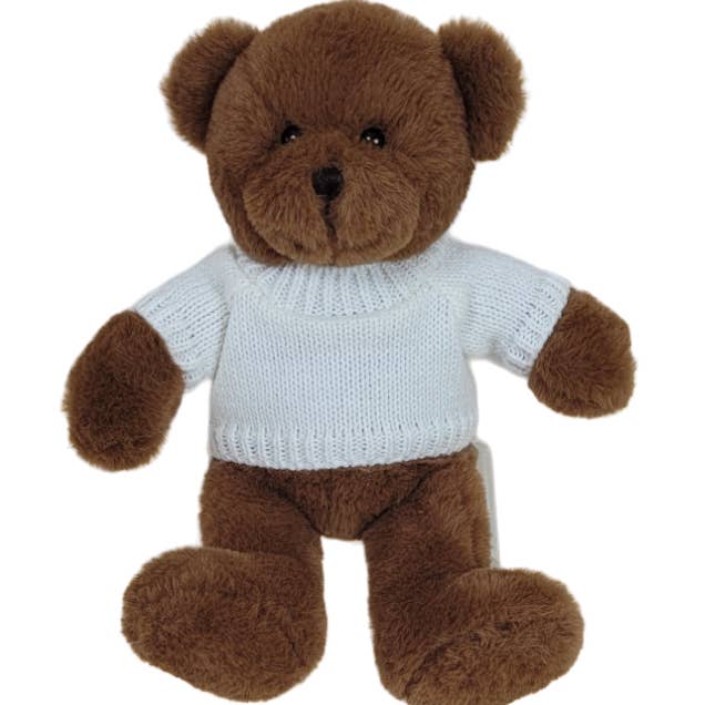 PETITE VOUS - Wholesale Stuffed/plush toy – Kids & baby - Petite Vous Bowie the Bear Mini Soft Toy
