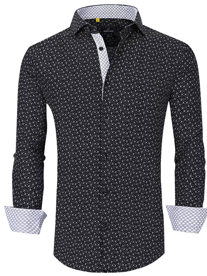 Camicie A Maniche Lunghe Con Stampa Geo Micro Anchor per la vendita all'ingrosso da parte di Suslo Couture