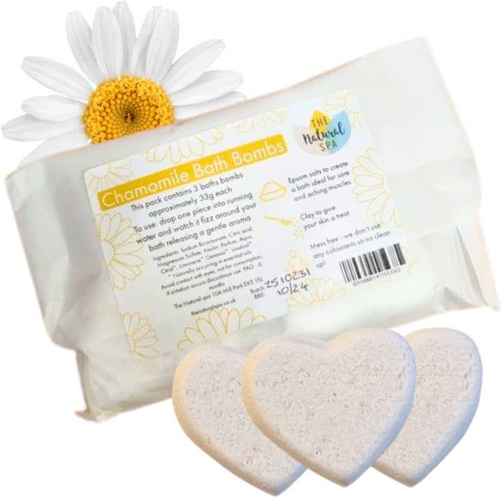 The Natural Spa Cosmetics - Wholesale Bath Bomb/Fizz - Bath Bomb Pack - 3 Per Pack