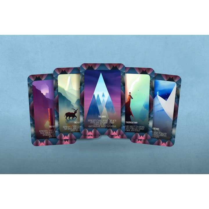 Oracle des Thor – 24 Karten Norse Mythology Wahrsagekartenset für den Großhandel von IBIZA TAROT