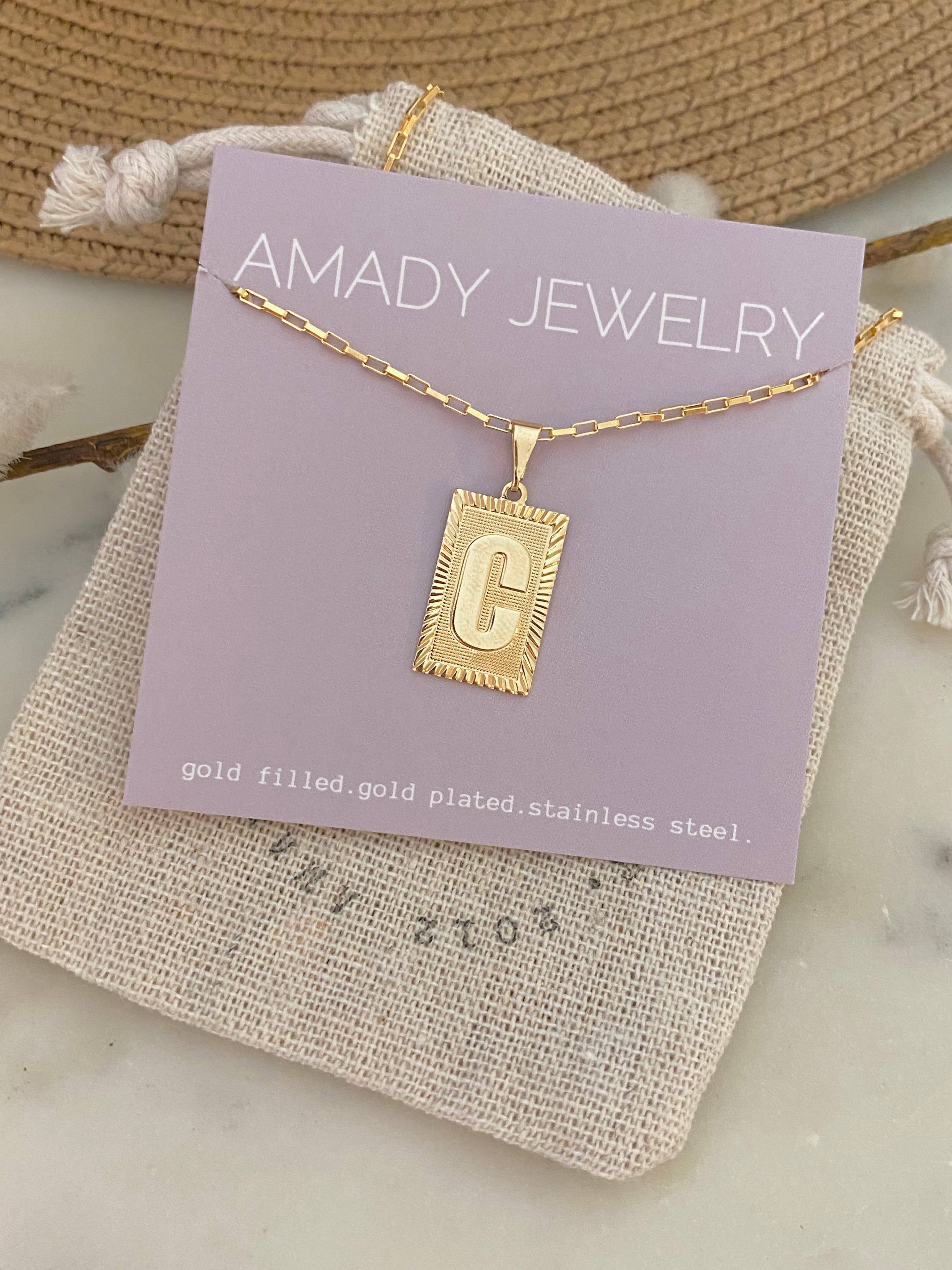 Amady Jewelry – Großhandel Kette mit Anhänger/Charm – Halskette mit 18 Karat Gold gefüllt, wasserdicht8