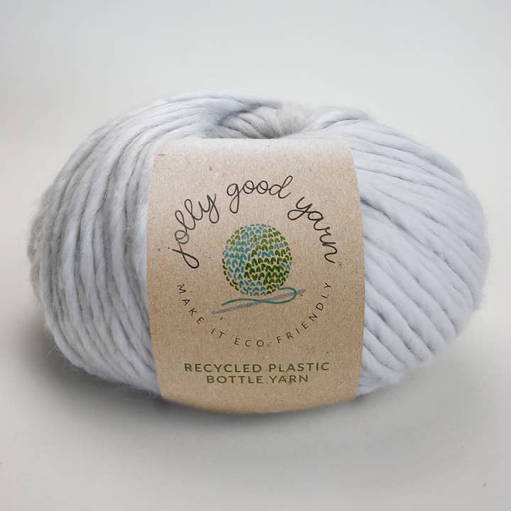 Jolly Good Yarn – wholesale Yarn – Netton Grey recycled plastic yarn (100g)
