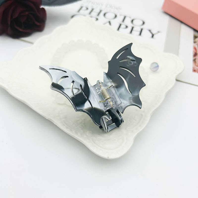 SoapElenGlen - Wholesale Hair Clip - Women's -  Colorful Bat Hair Clip, Halloween - Inspired Accessories2