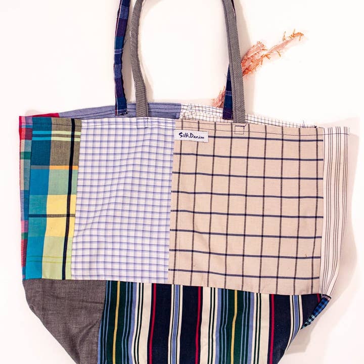 SilkDenim - Wholesale Tote Bag - Women's - Lightweight Packable Carry-All Tote2