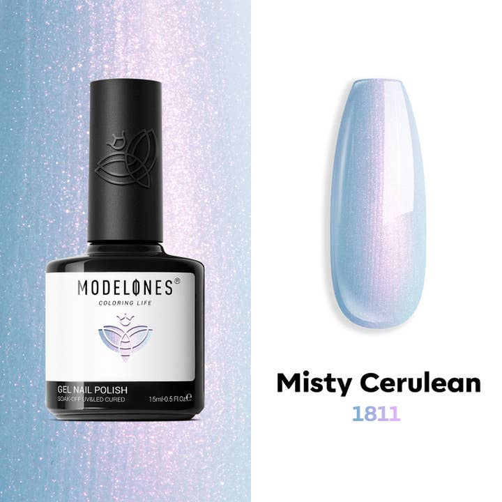 Modelones - Wholesale Nail Polish - Misty Cerulean - Modelones Gel Nail Polish Mermaid Gel 15ml