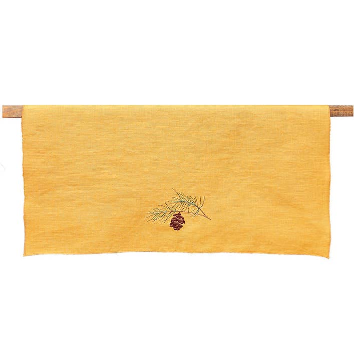 RAMETTI bordløber i ren linned for engroshandel hos Giardino Segreto