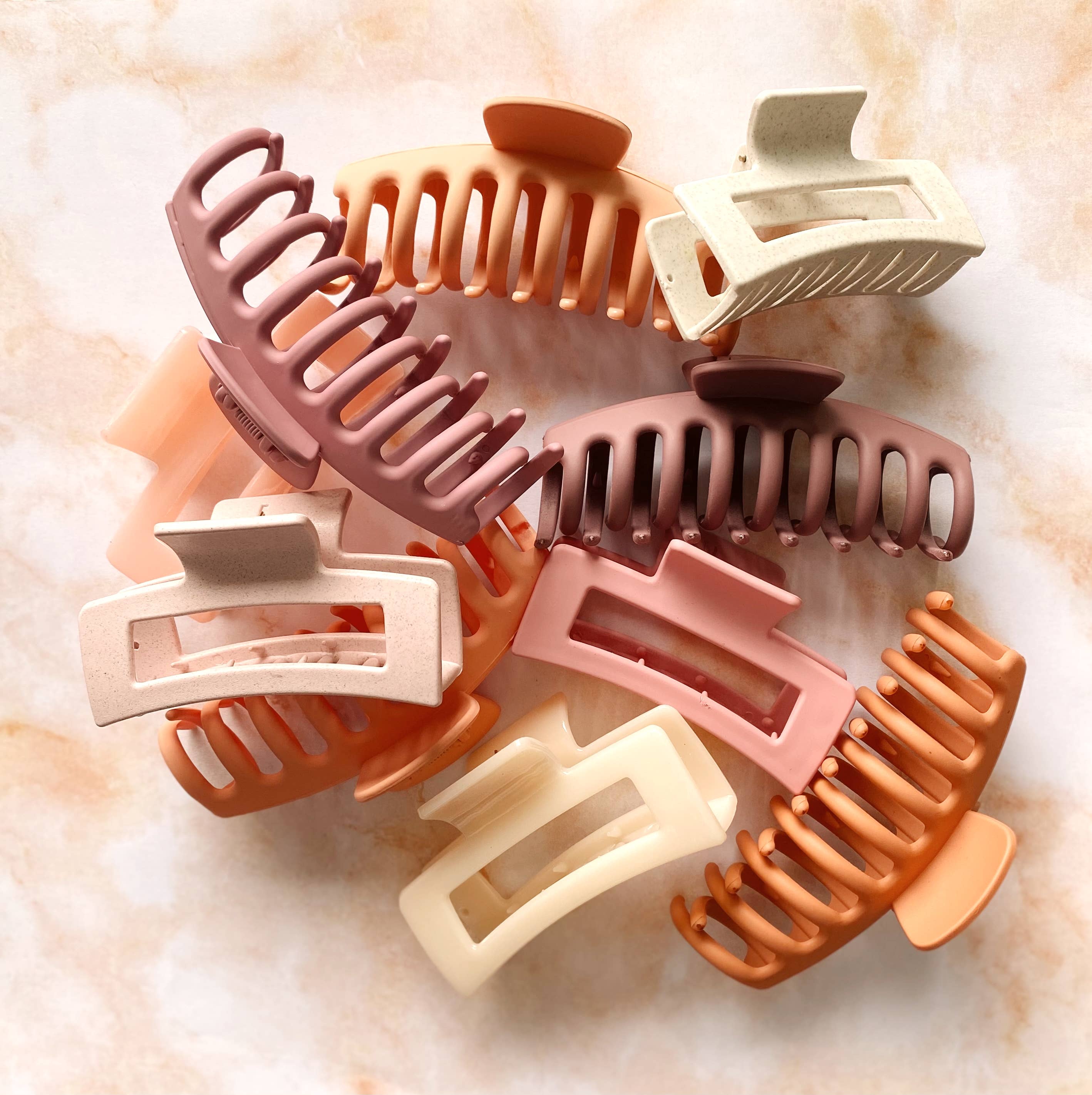 Saige Collective - Wholesale Hair Clip - Women's - Assorted Hair Claw Clip - Single Clip2