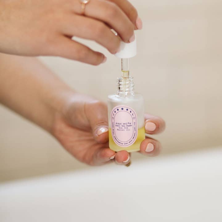 Pink Moon - Wholesale Facial Oil - Over the Moon Gua Sha Facial Oil - Moringa, Rose6