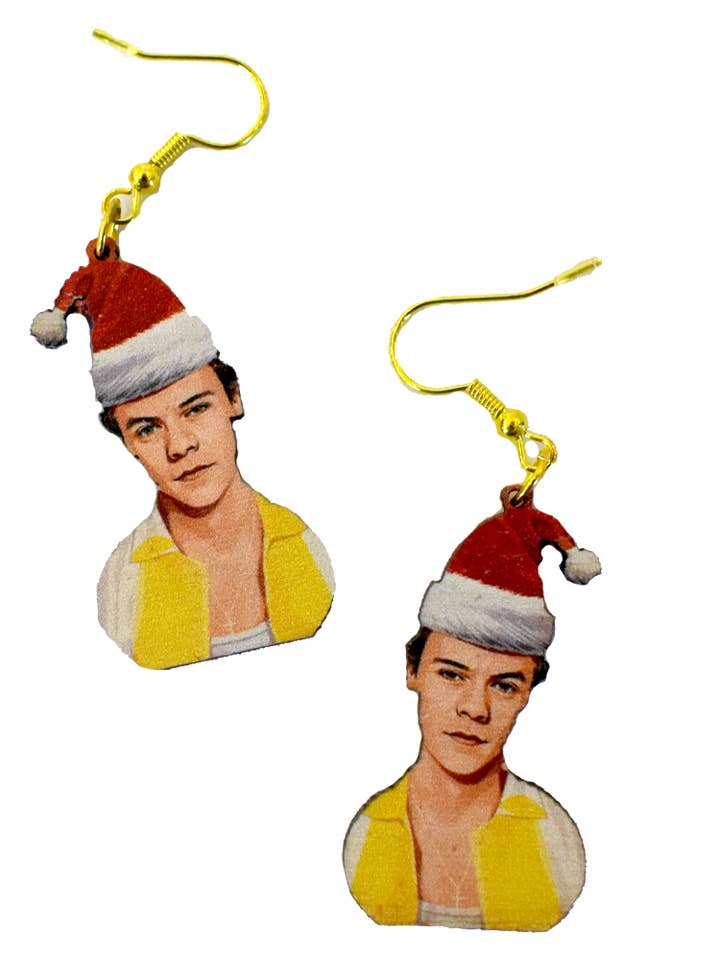 Brincos de Natal Harry Styles por atacado de Buy Socks You All