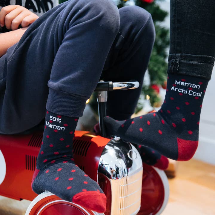 Chaussettes courtes fantaisie - Famille ArchiCool pour la vente par Archiduchesse