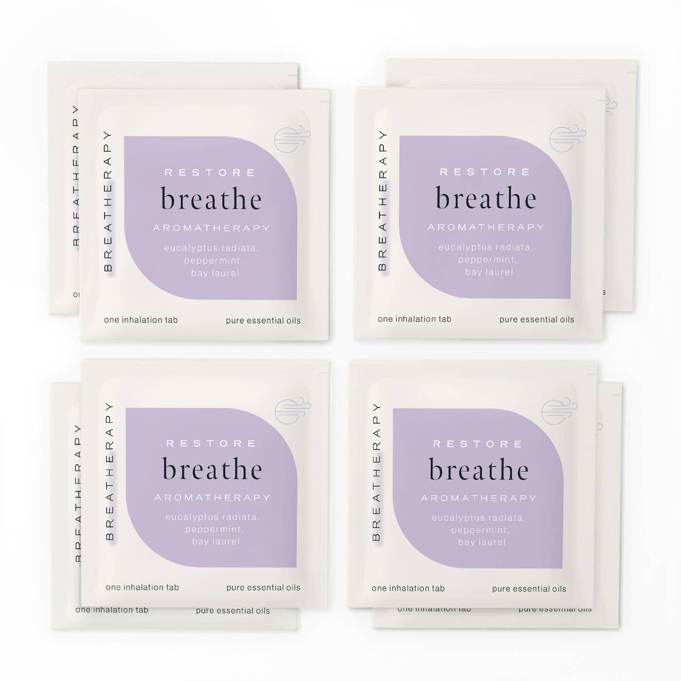 Breatherapy - Wholesale Aromatherapy Inhaler - BREATHE Aroma Patches: Congestion Respiratory Relief (8-ct.)1