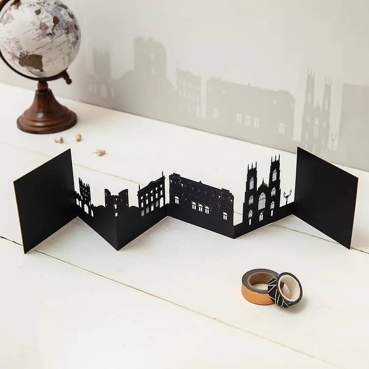 York 3D Papercut-kaarten voor wholesale door Snapdragon Designs