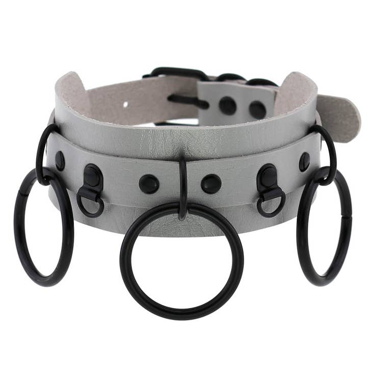 SALINA TRADING INC - Wholesale Choker/Collar - Triple Ring Collar8