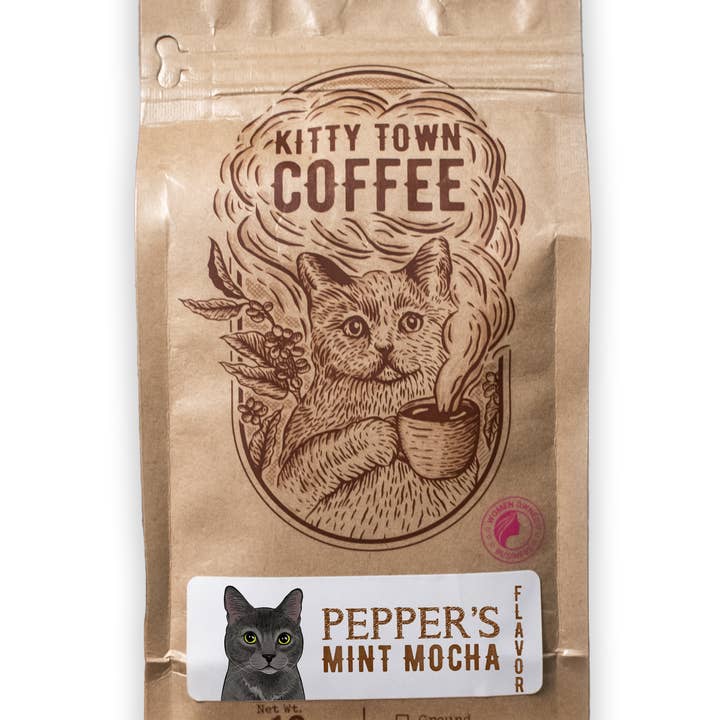 Kitty Town Coffee - Wholesale Coffee Beans - Pepper's Mint Mocha