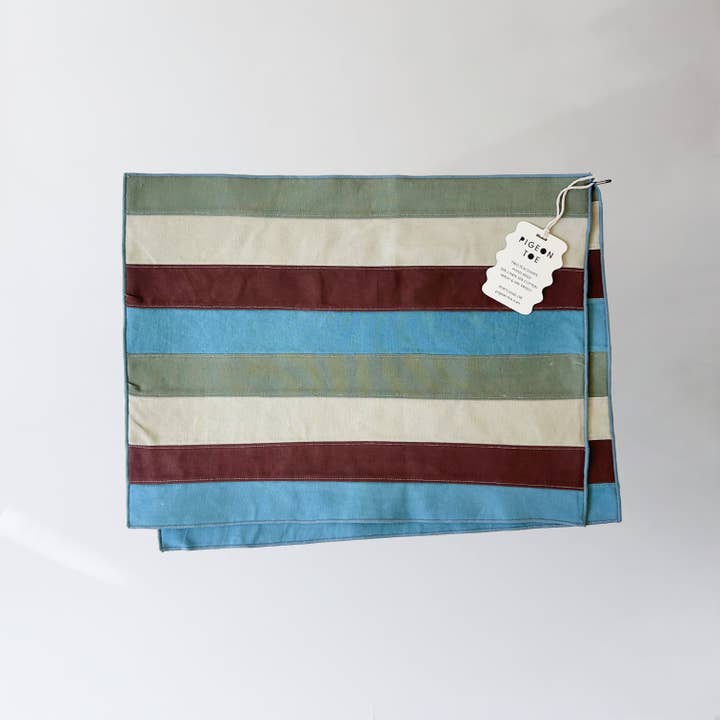 Pigeon Toe Ceramics & Home Textiles - Wholesale Placemat - Quilt Placemats Linen/Cotton (Set of 2) Handmade