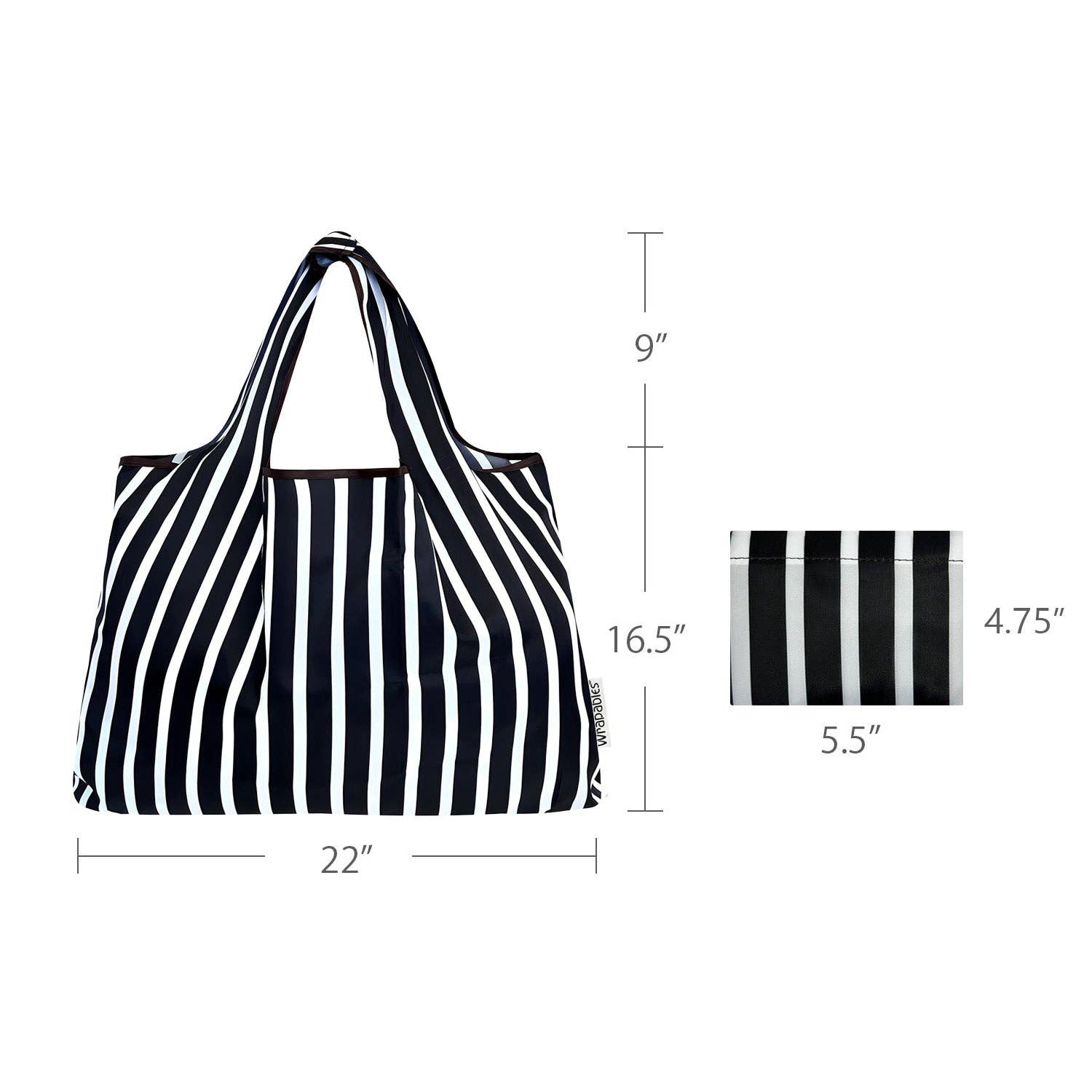 Wrapables.com - Wholesale Grocery/Shopping Bag - Wrapables Large Foldable Tote Nylon Reusable Grocery Bags73