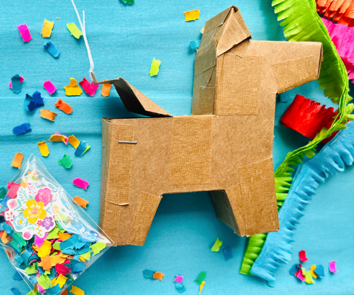 My Soiree Designs - Vendita all'ingrosso Kit per lavoretti fai da te - Mini pignatte a forma di asinello fatte a mano: fai da te ispirato al Messico1