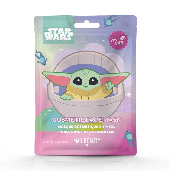 Grogu Galaxy Cosmetic Face Mask for wholesale by Mad Beauty