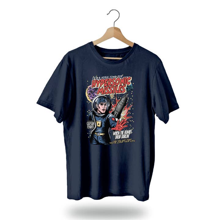 Hypersonic Missiles T-shirt voor wholesale door Day of the Moon