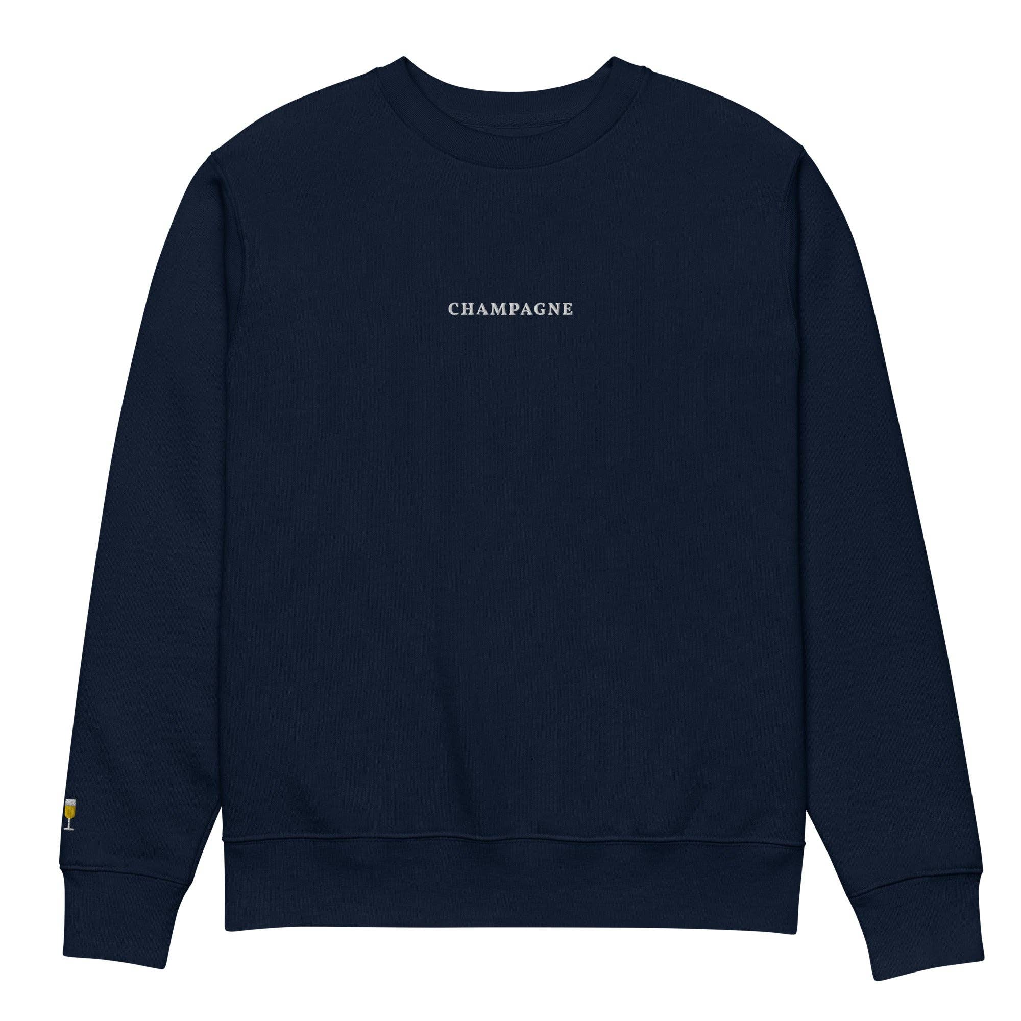 The Refined Spirit - Wholesale Sweatshirt - Unisex - Champagne - Organic Sweatshirt3
