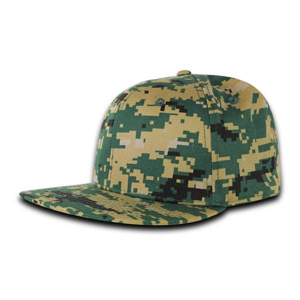 The Park Wholesale – wholesale Keps med platt skärm – Unisex – Decy RP1 - Monterad platt Bill Hat, Retro monterad keps (Storlekar: 6 7/8 - 7 1/4) - RP1