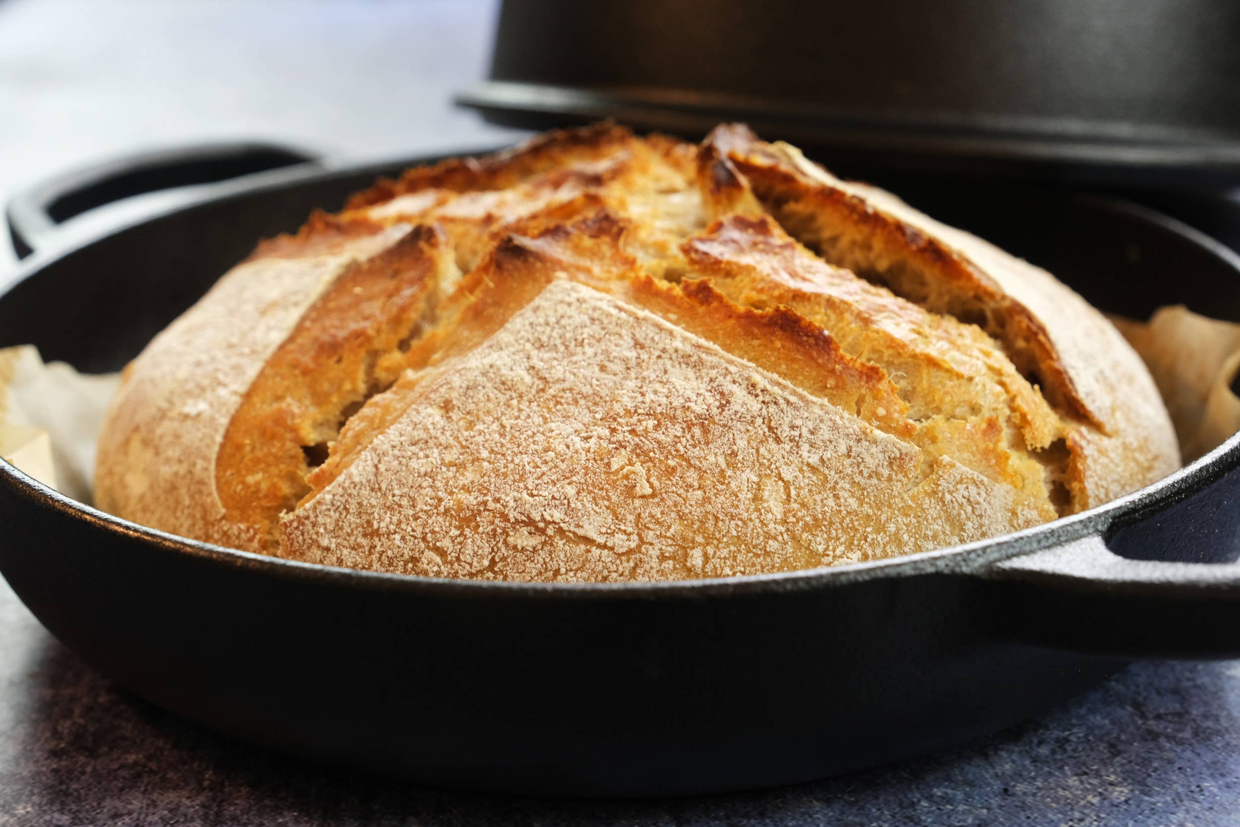 Crucible Cookware - Wholesale Bread Pan - Cast Iron Bread Pan, Sour Dough Artisan Bread Oven Form8
