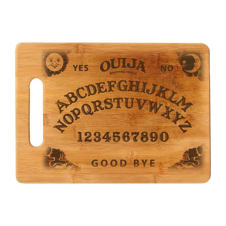 Ouija Board - Bamboo Cutting Board, 13.5" x 9.75" for wholesale by Calm Down Caren